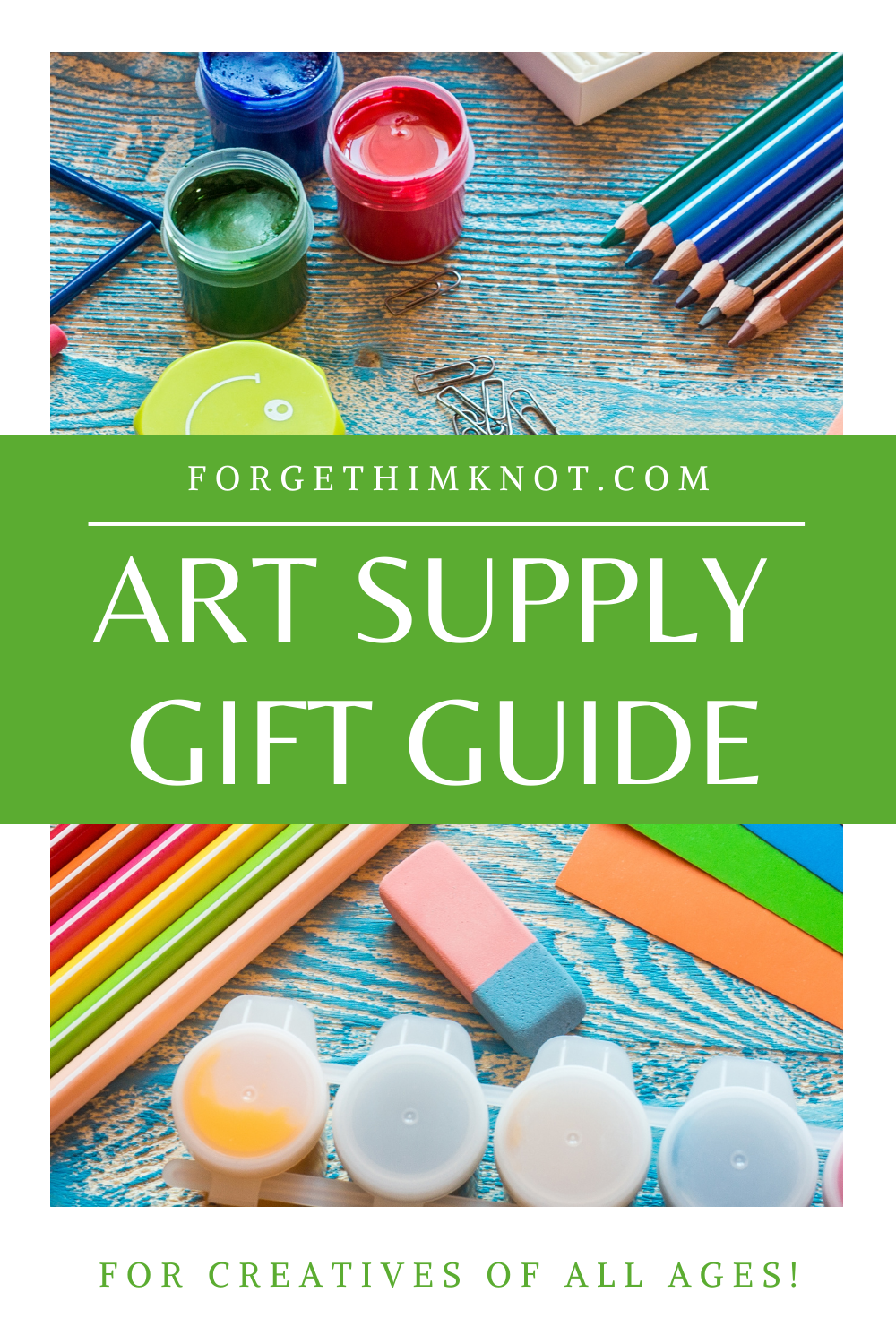 99 Art Supplies Gift Guide for Young Artist - Forget Him Knot