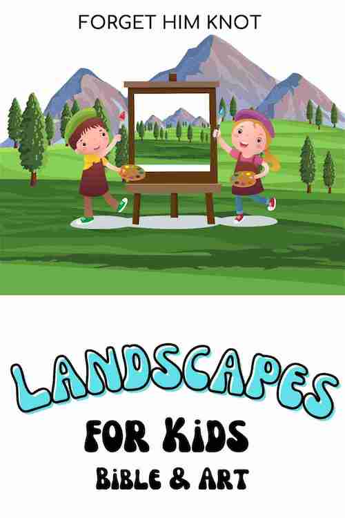 How to draw landscapes art for kids