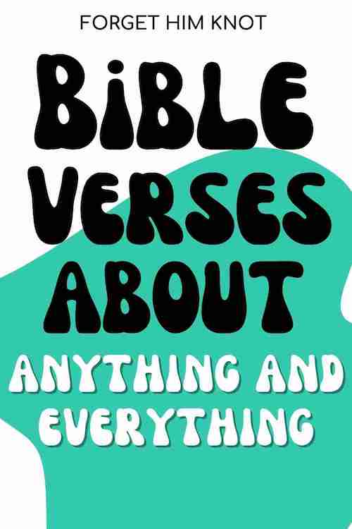 Bible verses about anything