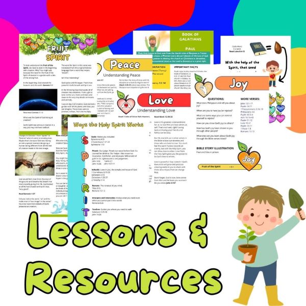 Fruit of the Spirit Bible lessons and printables for kids