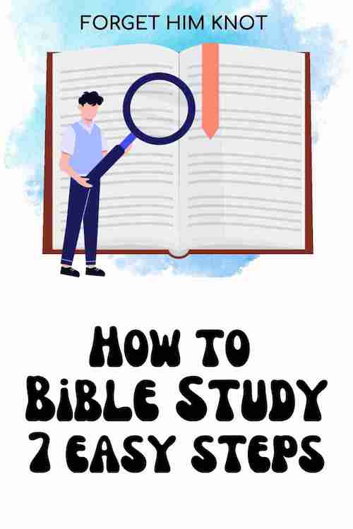 How to study the Bible for beginners