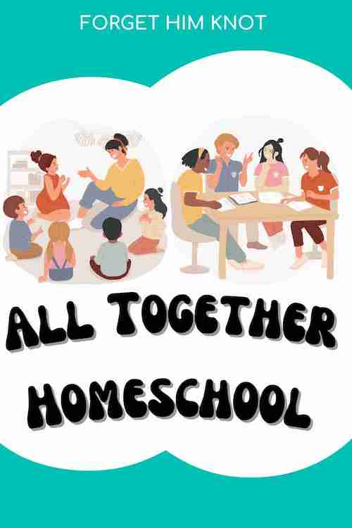 Homeschooling kids of all ages together
