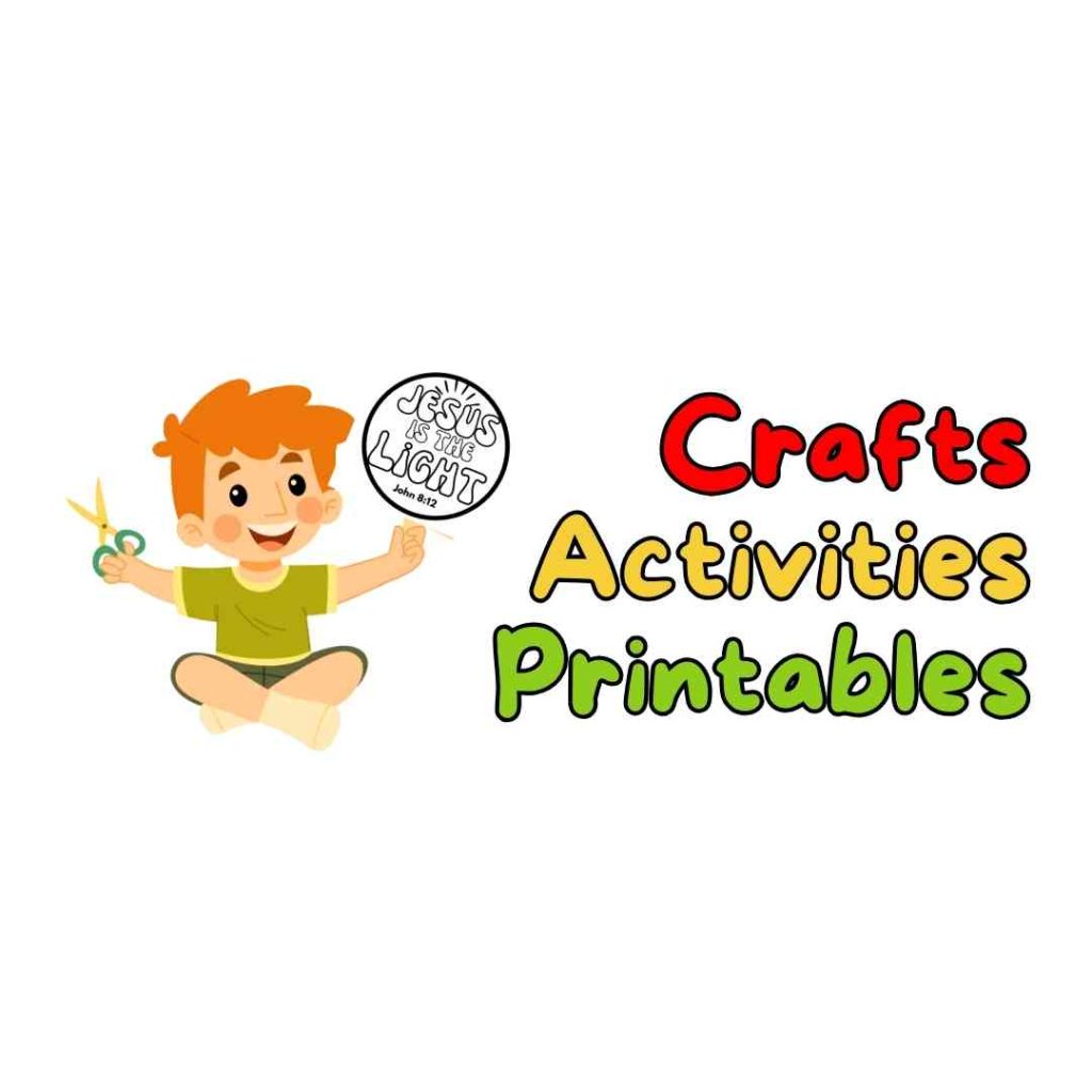 Days of Creation for kids crafts and printables