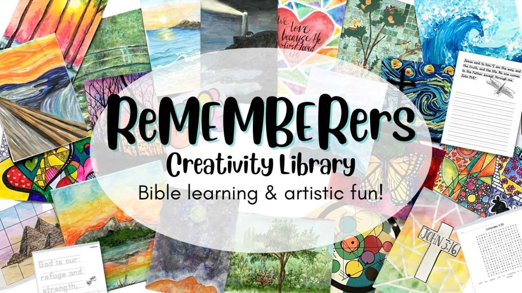 ReMEMBERers Creativity Library Bible Printables and Art for Kids